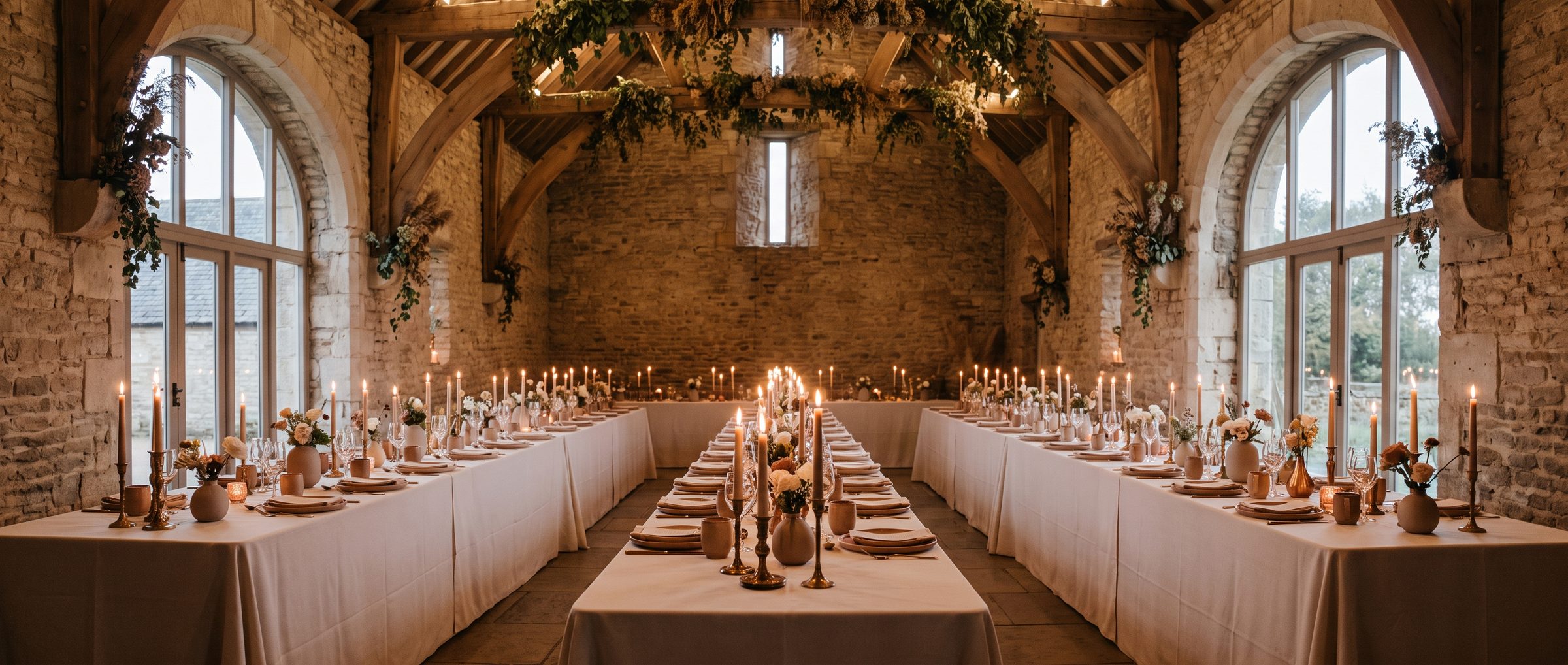 Beautiful wedding reception